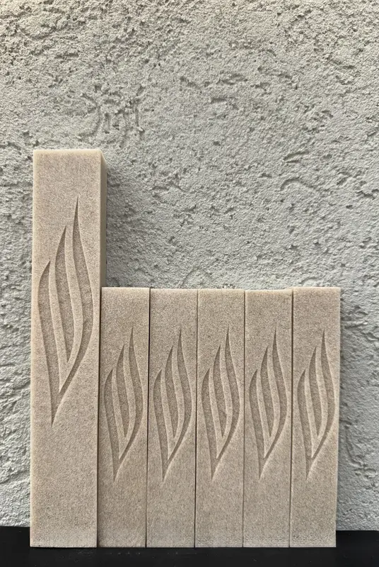 סט בתי מזוזות בז' נדיר 5+1