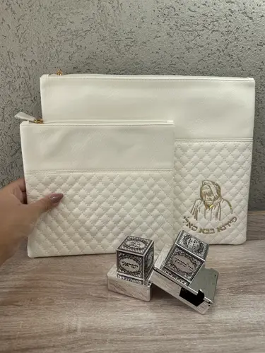 כיסויים דגם " בבא סאלי " לבן