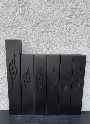 סט בתי מזוזות קלאסי שחור. 5+1